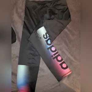 Adidas girls leggings size 14